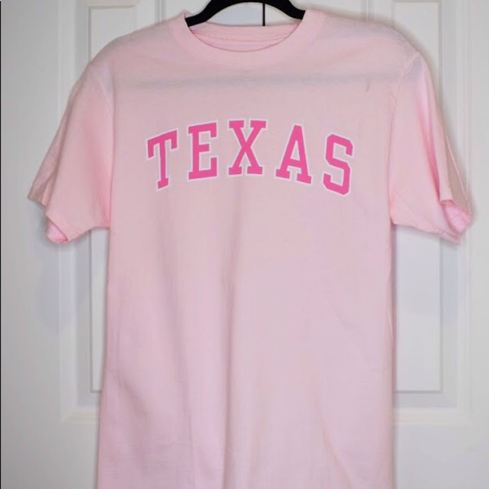 Short sleeve pink TEXAS tshirt